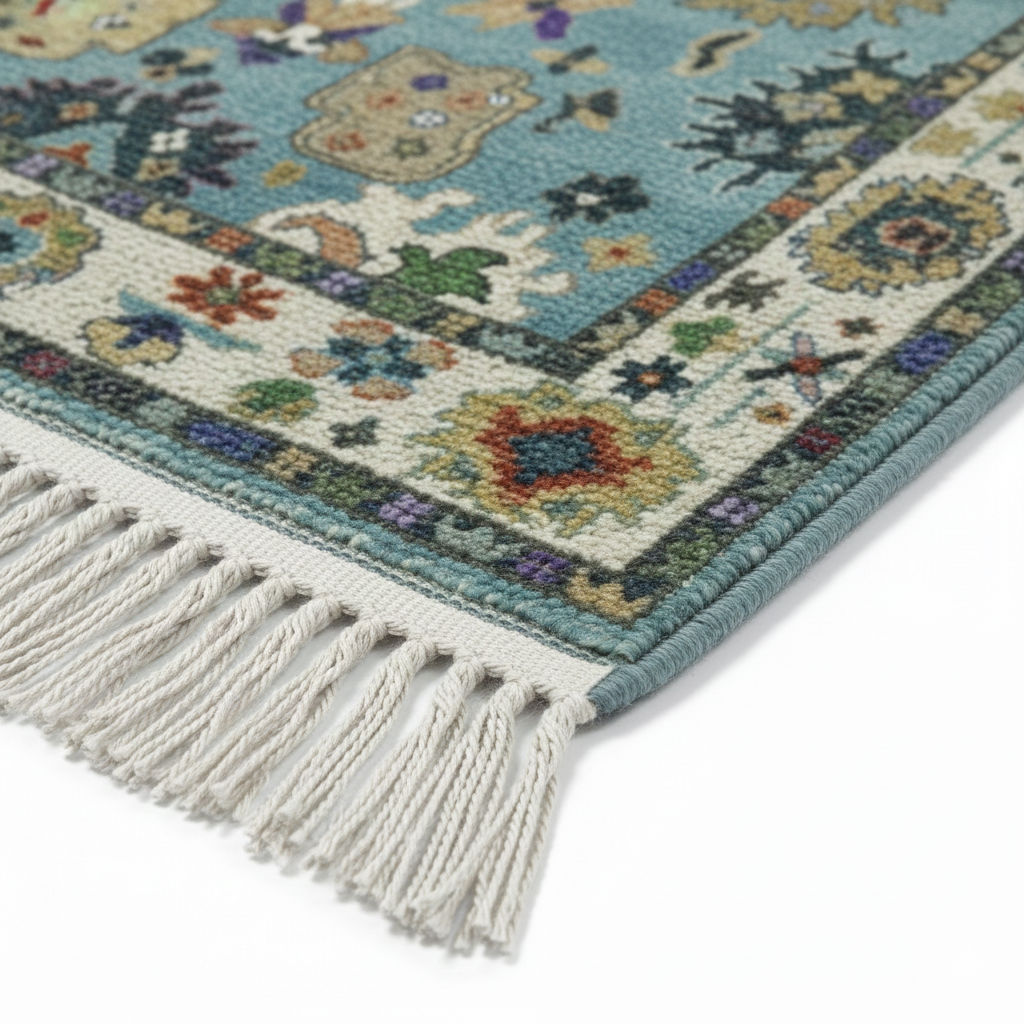 VELENARA - Hand Knotted Oushak Carpet